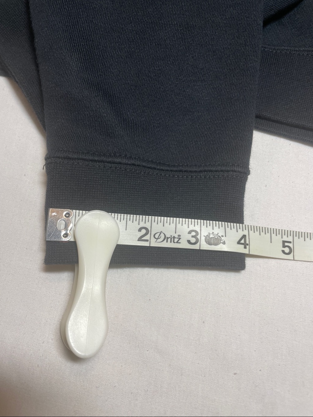 Nike Men’s Charcoal Gray Pullover Hoodie with White Logo - Picture 10 of 11